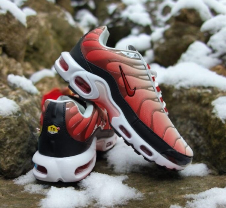 Nike Air Max Plus Fire Red Running Shoes