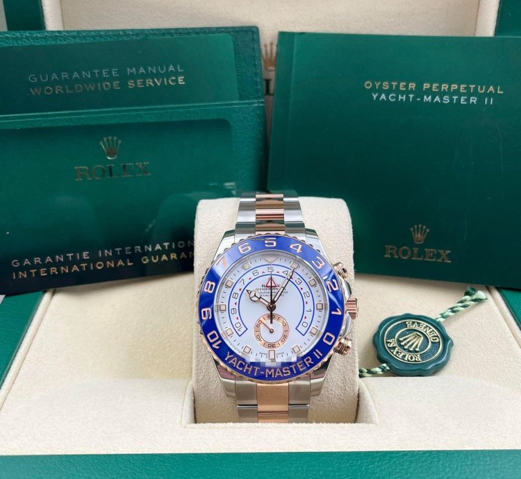 Rolex Yacht-master Ii 44mm Two Tone 116681 Unworn 2023