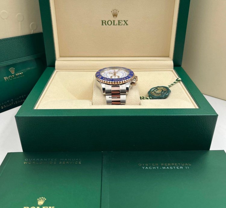 Rolex Yacht-master Ii 44mm Two Tone 116681 Unworn 2023