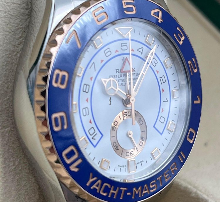 Rolex Yacht-master Ii 44mm Two Tone 116681 Unworn 2023