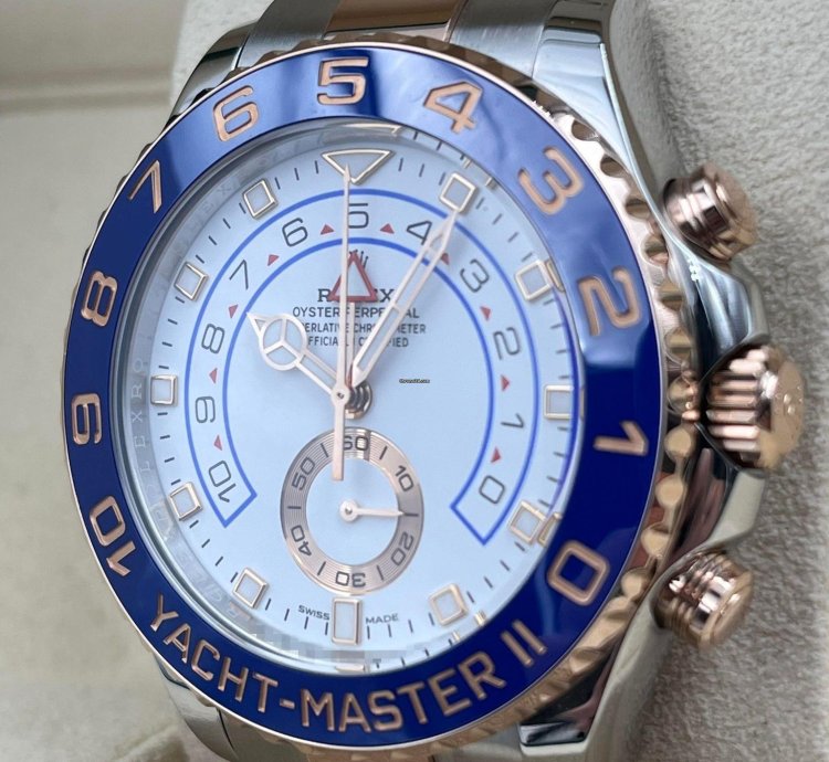 Rolex Yacht-master Ii 44mm Two Tone 116681 Unworn 2023