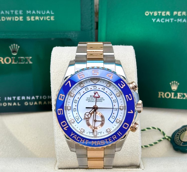 Rolex Yacht-master Ii 44mm White 116681-0002 Unworn 2024
