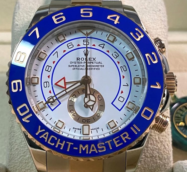 Rolex Yacht-master Ii 44mm White 116681-0002 Unworn 2024