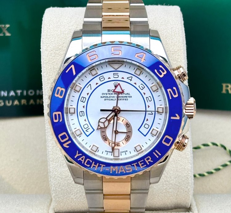 Rolex Yacht-master Ii 44mm White 116681-0002 Unworn 2024