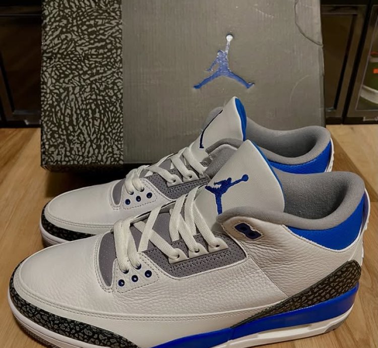 Air Jordan 3 Retro racer Blue