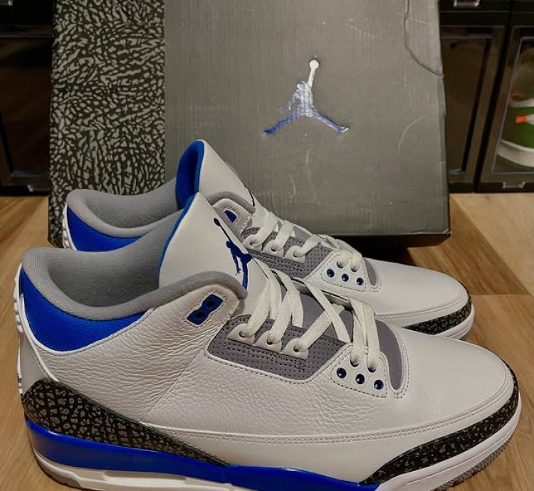 Air Jordan 3 Retro racer Blue