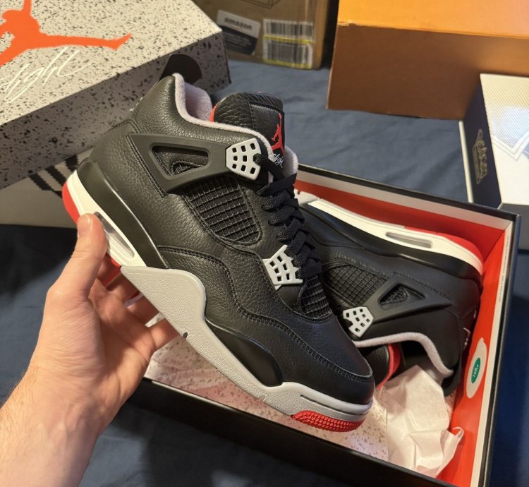 Air Jordan 4 Bred Reimagined Size 9 5