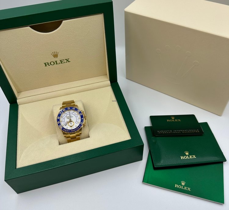 Rolex Yacht-master Ii 44mm Yellow Gold 116688