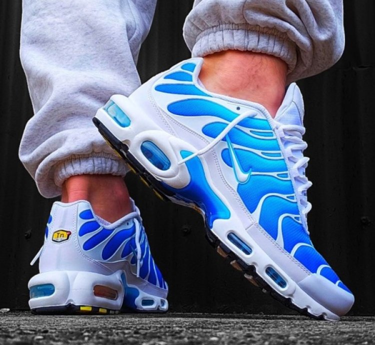 Nike Air Max Plus Tn Battle Blue Running Shoes