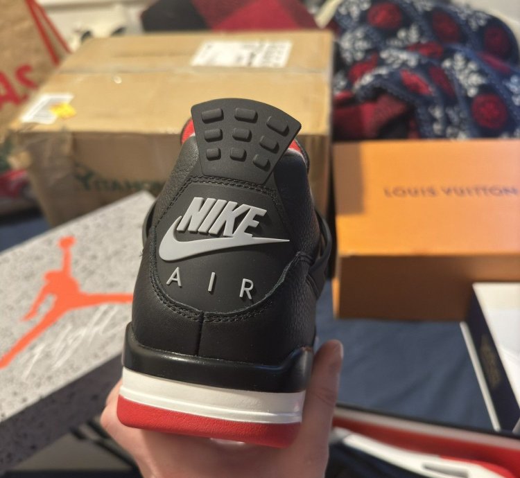 Air Jordan 4 Bred Reimagined Size 9 5