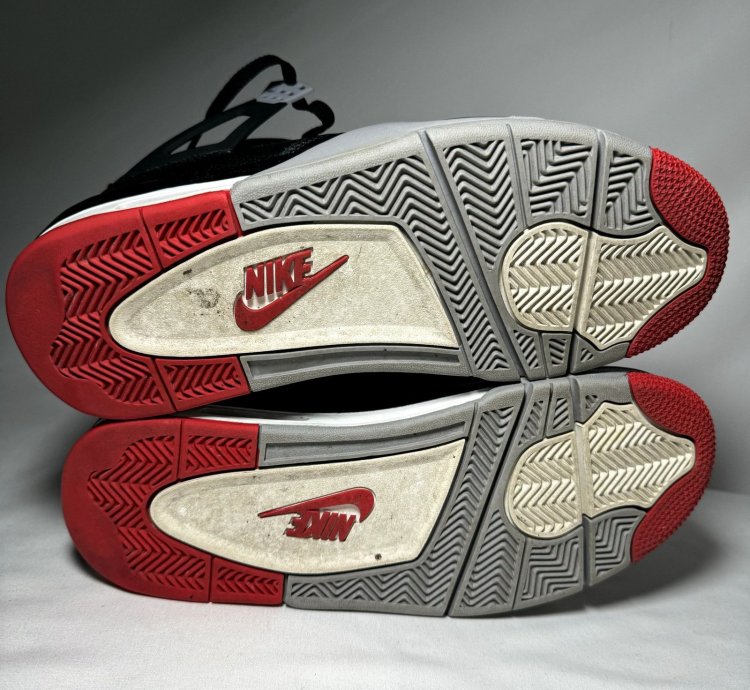 Size 9 5 - Nike Air Jordan 4 Retro Bred Reimagined Shoes