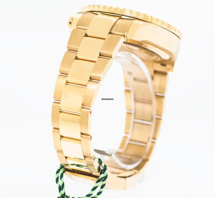 Rolex Yacht-master Ii 44mm Yellow Gold White Dial Blue Bezel 116688