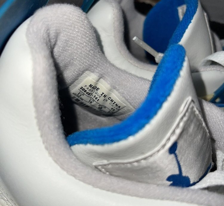 Air Jordan 4 Iv Military Blue Ds 2006 Rare See Description