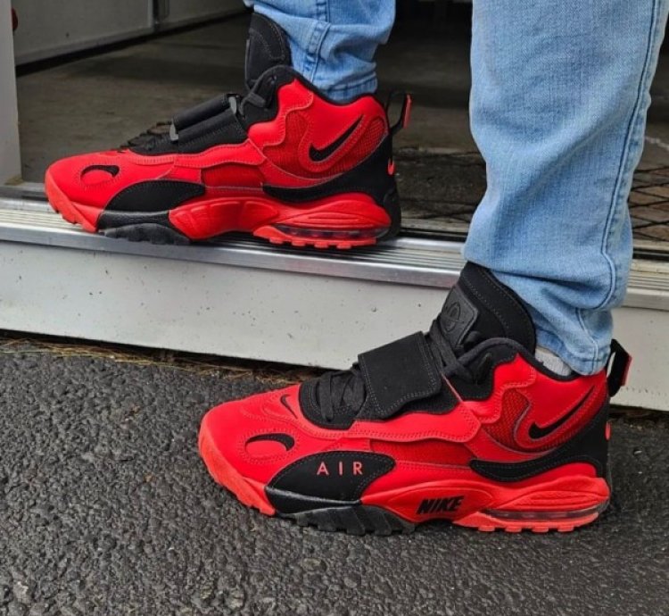 Nike Air Max Speed Turf University Red Running Shoes