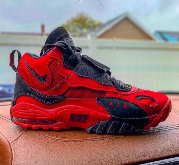 Nike Air Max Speed Turf University Red Running Shoes