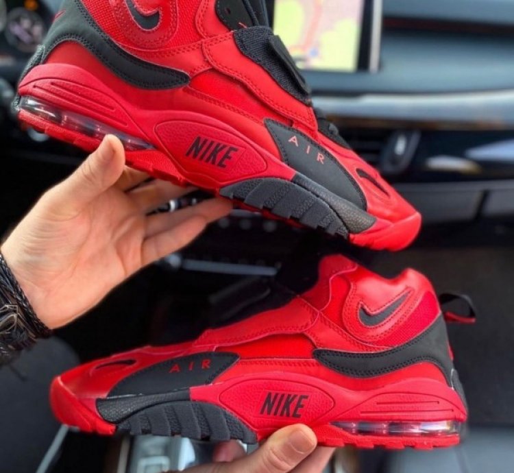 Nike Air Max Speed Turf University Red Running Shoes