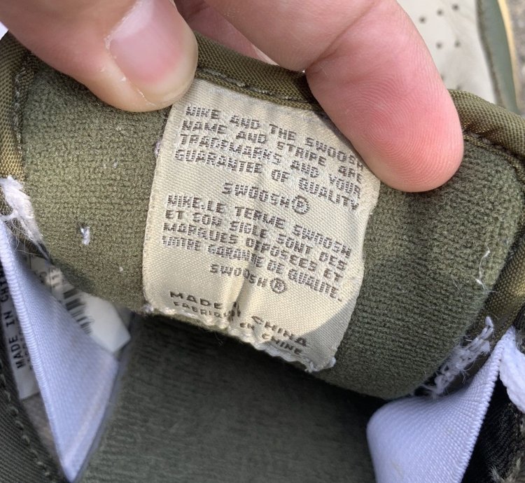 Vintage 2002 Nike Dunk Low Pro Olive Stone Sb Shoes