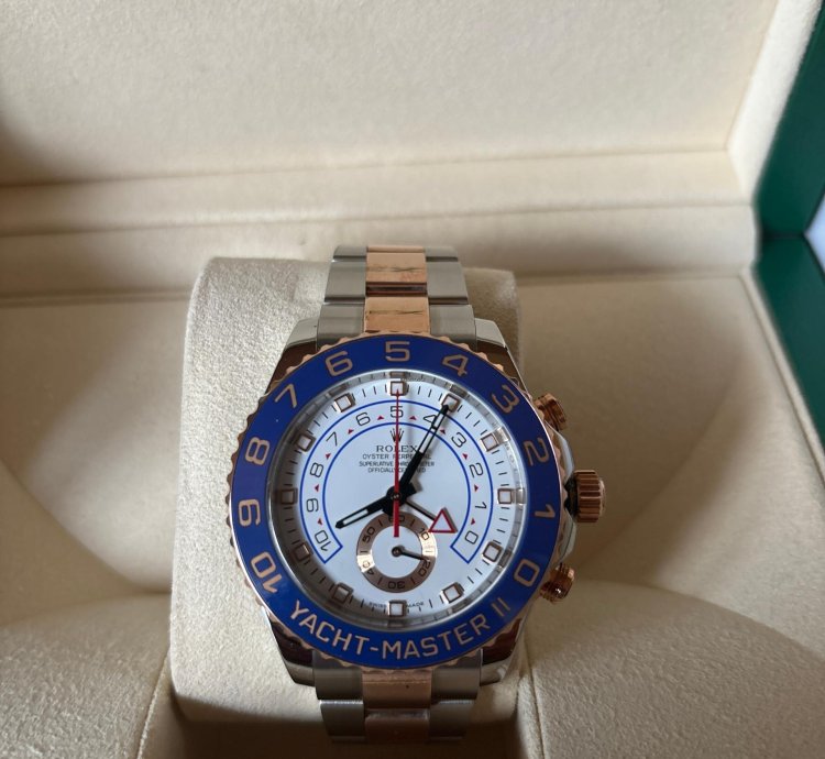 Rolex Yacht-master Ii Discontinued Unworn Incl Box Papers