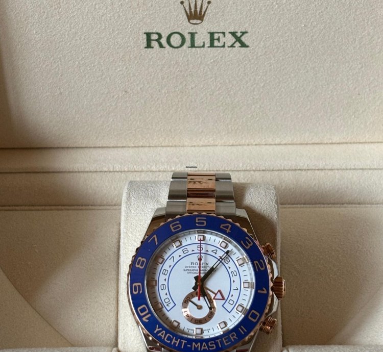 Rolex Yacht-master Ii Discontinued Unworn Incl Box Papers