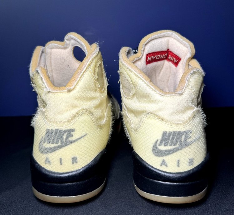 Size 9 5 - Off-white Nike Air Jordan 5 Sp Sail Men Shoes