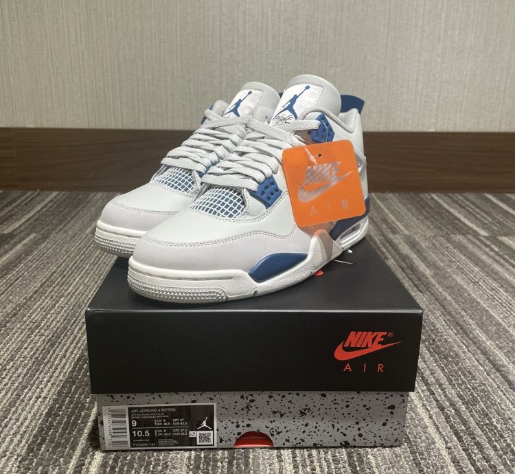 Air Jordan 4 Military Blue 2024