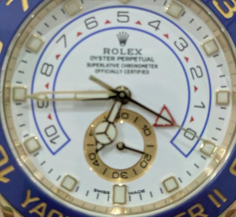 Rolex Yacht-master Ii Full Set In Box As New Condition