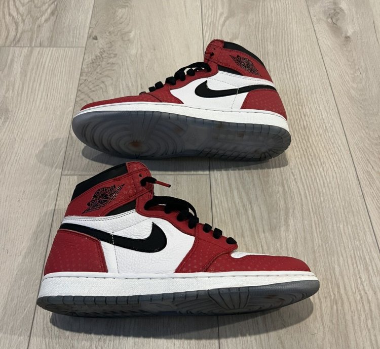 Spiderman Origin Story Air Jordan 1 Retro Size 9