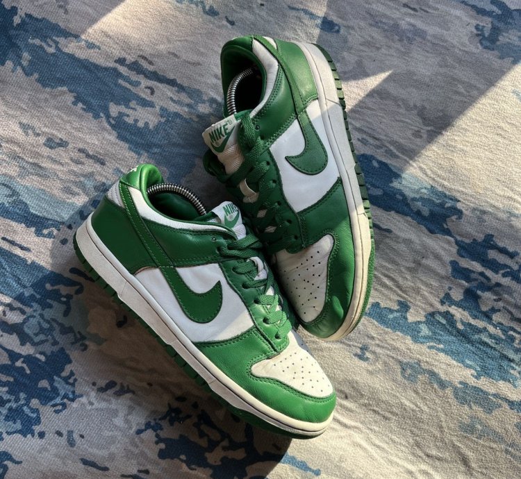 Vintage 2004 Nike Dunk Low Celtic