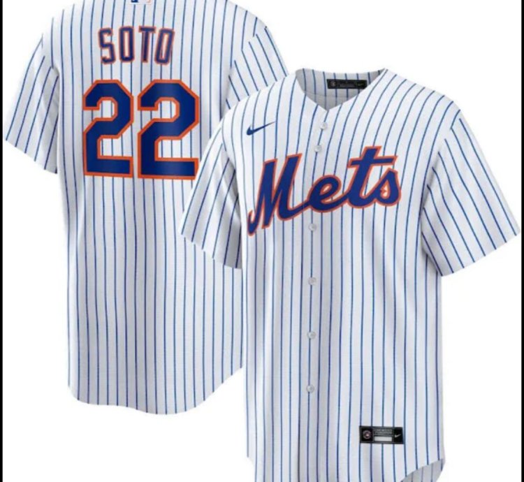 New York Mets 22 Juan Soto Jersey Stitched White