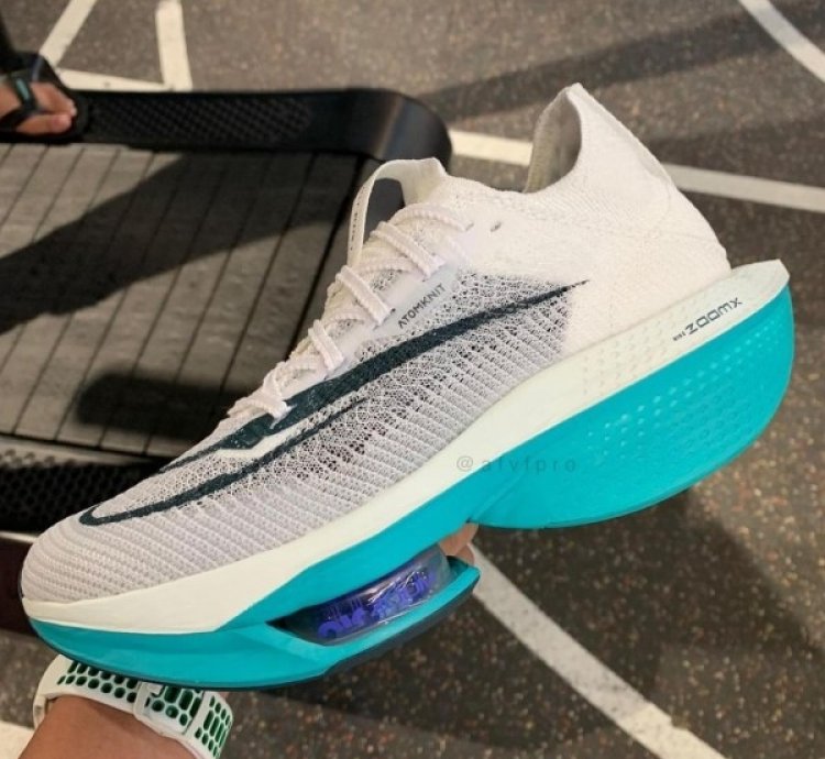 Nike Air Zoom Alphafly Nex T 2 Blue Running Shoes