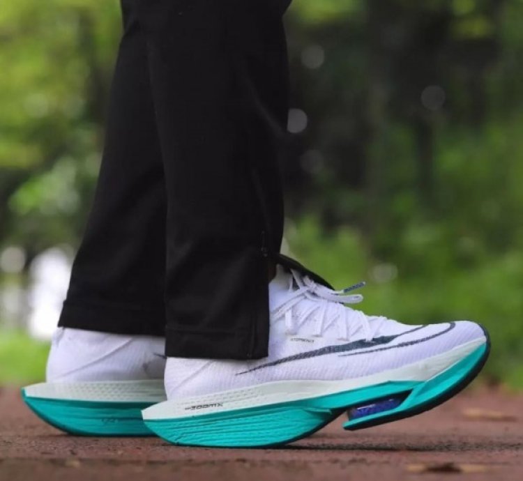 Nike Air Zoom Alphafly Nex T 2 Blue Running Shoes