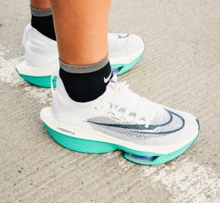 Nike Air Zoom Alphafly Nex T 2 Blue Running Shoes