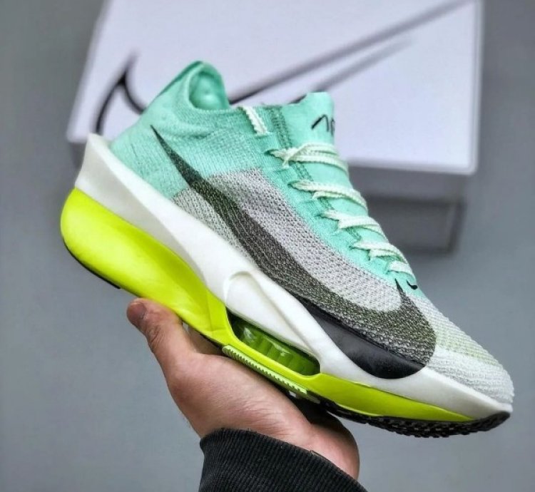 Nike Air Zoom Alphafly Nex T 3 Green White Running Shoes