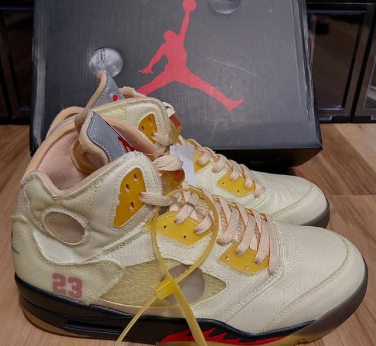 Air Jordan 5 Retro sail