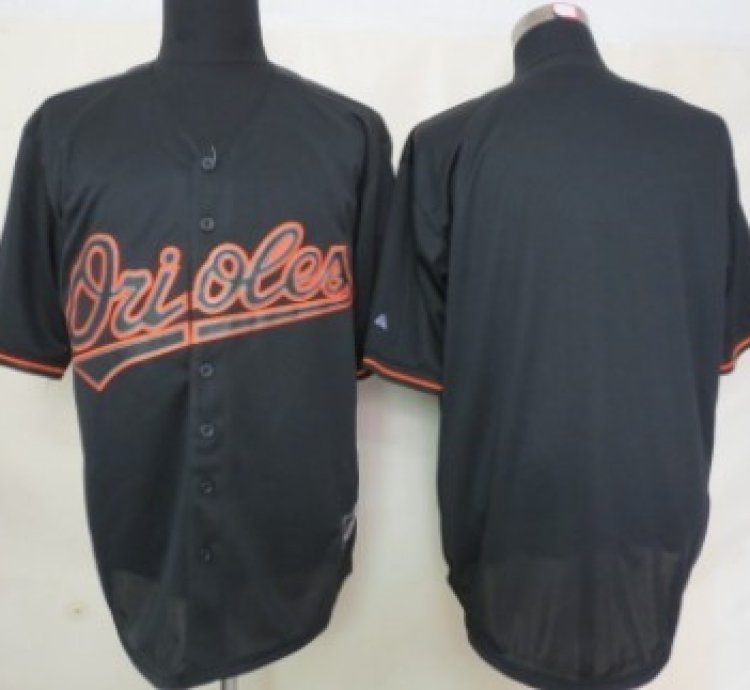 Baltimore Orioles Customized 2012 Black Fashion Jersey