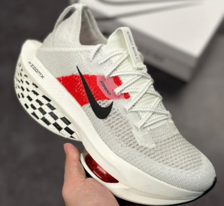 Nike Air Zoom Alphafly Next 2 Proto White Running Shoes