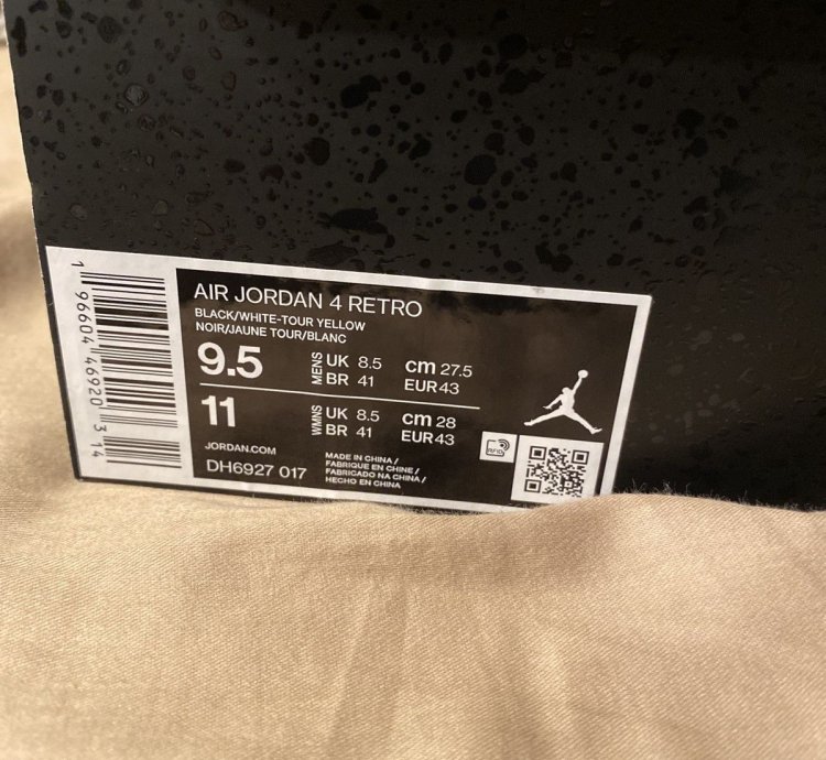 Air Jordan 4 Retro thunder