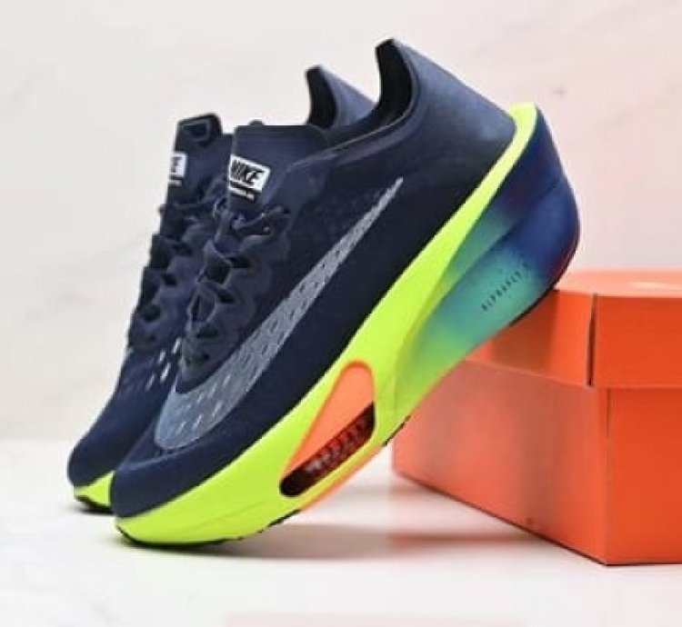 Nike Air Zoom Alphafly Next 3 Navy Volt Running Shoes