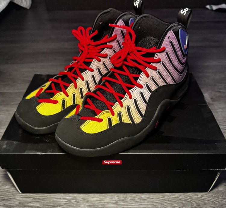 Supreme Air Bakin Black Gradient