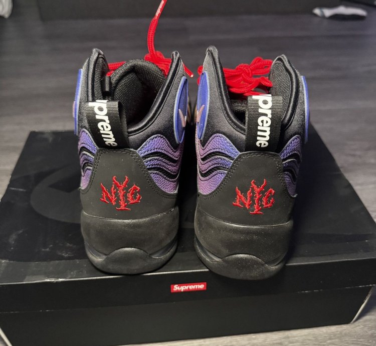 Supreme Air Bakin Black Gradient