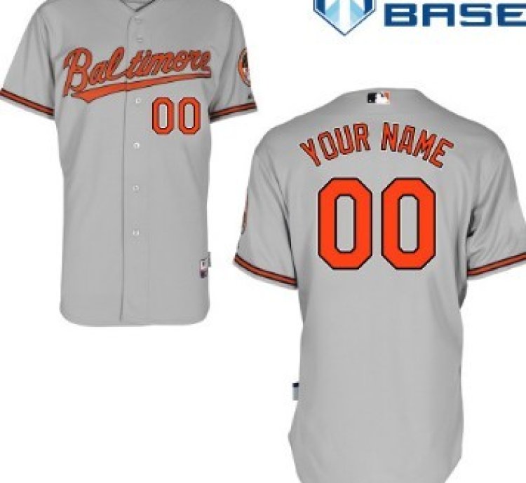 Baltimore Orioles Customized Gray Jersey