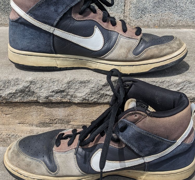 Vintage 2008 Nike Dunk Pro Sb High 305050-015 Size 13