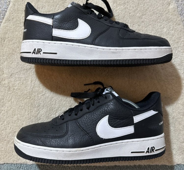 Supreme Comme Des Garcons Shirt Air Force 1 Low Black