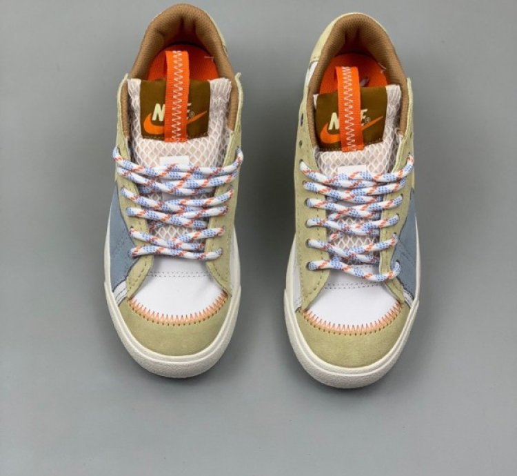 Nike Blazer Low 77 Jumbo Sail Alabaster Celestine Blue Sneakers