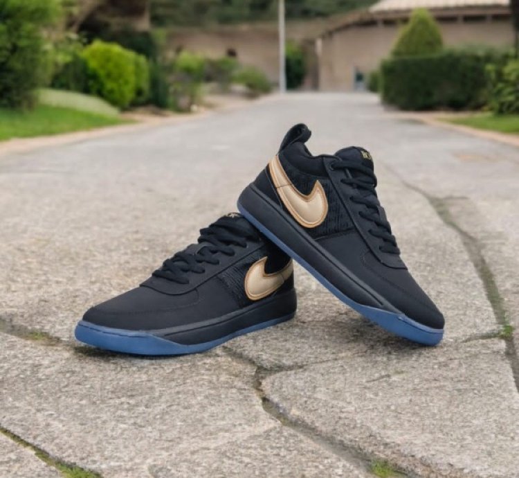 Nike Book 1 Gold Blue Sneakers