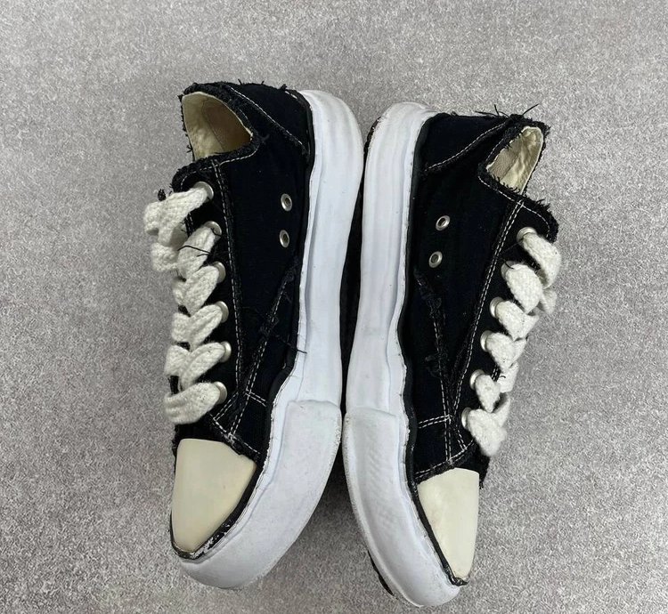 Maison Mihara Yasuhiro Hank Og Sole Canvas Low