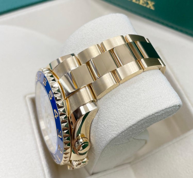 Rolex Yacht-master Ii New 116688 Yacht-master Ii Yellow Gold 44mm White Dial Ceramic Bezel
