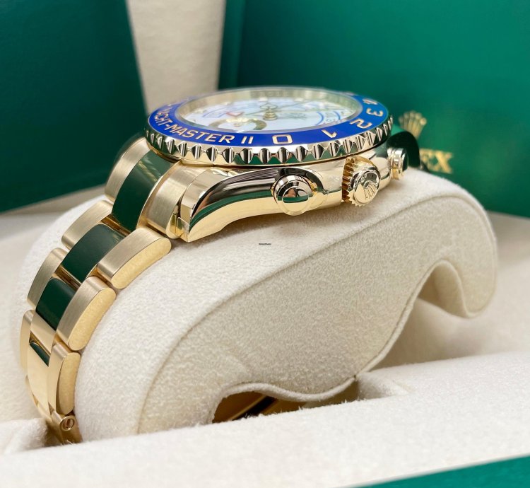 Rolex Yacht-master Ii New 116688 Yacht-master Ii Yellow Gold 44mm White Dial Ceramic Bezel