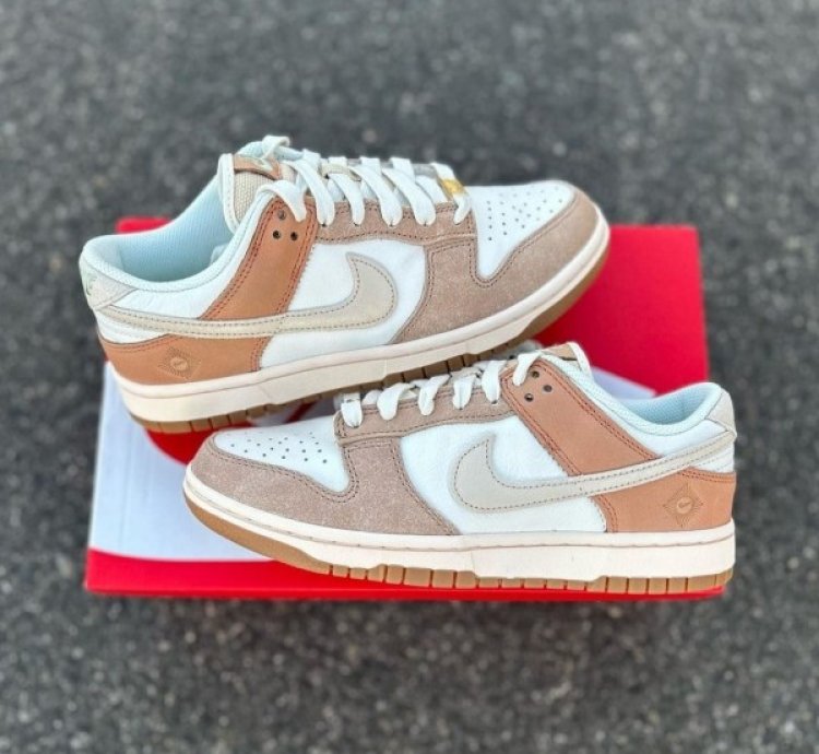 Nike Dunk Low Australia White Brown Sneakers