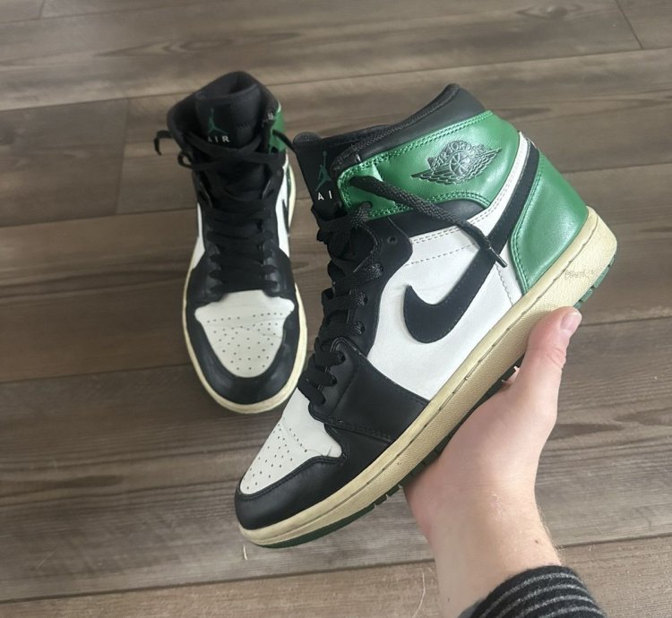 Vintage 2009 Air Jordan Retro 1 Dmp Boston Celtics Rare
